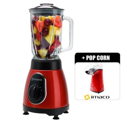 Combo Imaco Licuadora BLS5388R +  Máquina Pop Corn PO120R