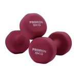 Par-de-mancuernas-de-neopreno-PROIRON-de-8kg---Vinotinto