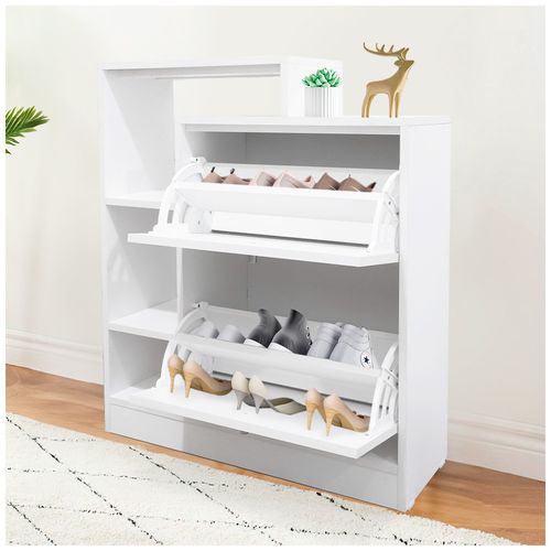 Mueble Zapatera Organizador Moderno de Melamina Delia