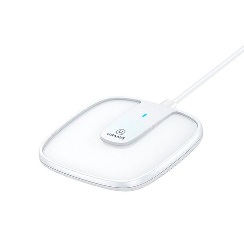 Cargador Inalámbrico Magnético Con Cable Blanco