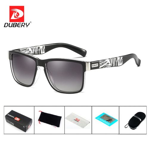 Lentes de Sol DUBERY Sport - Polarizados - UV400 - Gris - Estuche