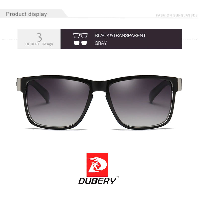 Lentes-de-Sol-DUBERY-Sport---Polarizados---UV400---Gris---Estuche