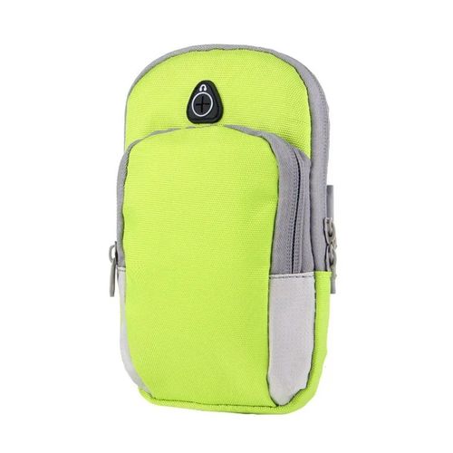 Bolso Porta Celular Deportivo Con Correa brazalete  Verde