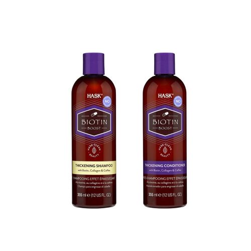 HASK Shampoo Biotin Boost + Acondicionador 355 ml