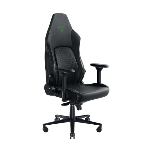 SILLA GAMER RAZER ISKUR V2 MATERIAL CUERO COLOR NEGRO CON VERDE