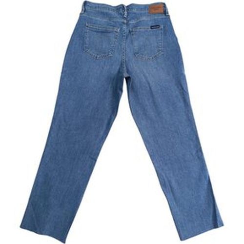 Jean Calvin Klein Azul High Rise Slim - Azul Talla 30