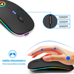 Mouse-RGB-Inalambrico-recargable-24G---Rosa-gold