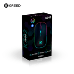 Mouse-RGB-recargable-inalambrico-Bluetooth---24G---Rosa-gold