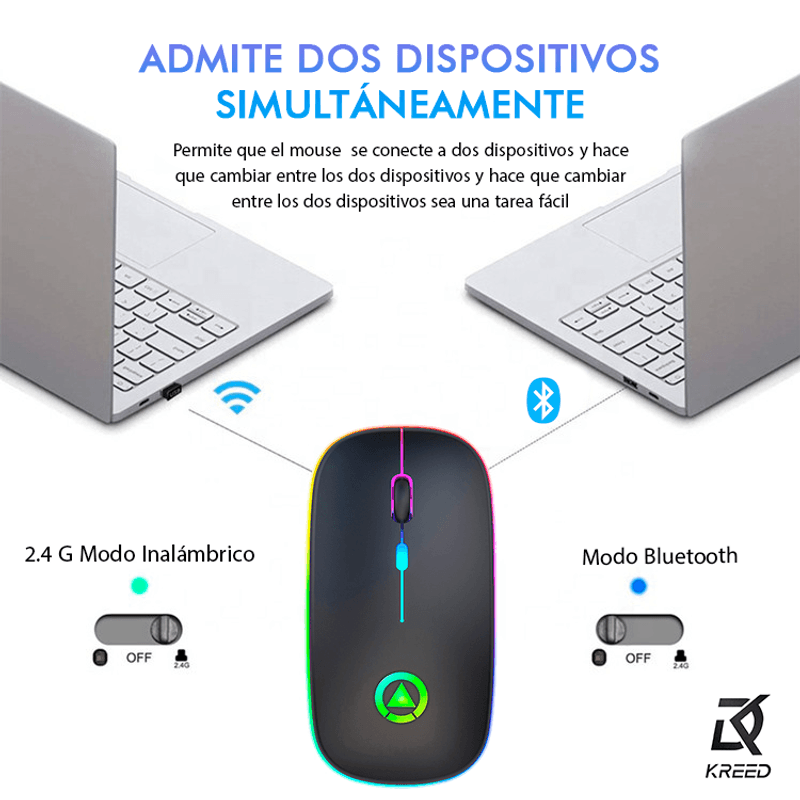 Mouse-RGB-recargable-inalambrico-Bluetooth---24G---Rosa-gold