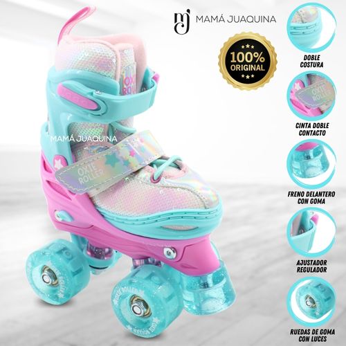 Patines para Niños «FAVORITE STAR» TALLA M 35-38 Turquesa