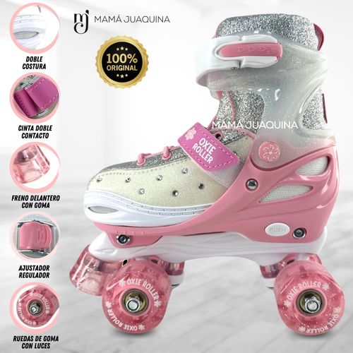 Patines para Niños «FAVORITE STAR» TALLA M 35-38 Rosa