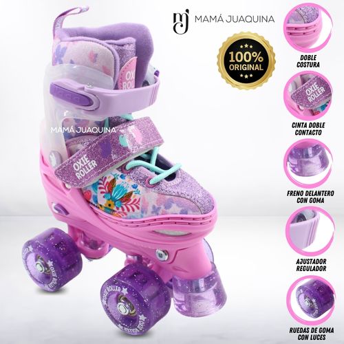 Patines para Niños «FAVORITE STAR» TALLA S 31-34 Rosado