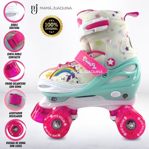 Patines para Niños «FAVORITE STAR» TALLA S 31-34 Fucsia