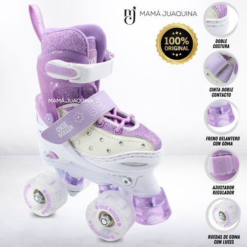 Patines para Niños «FAVORITE STAR» TALLA XS 27-30 Blanco