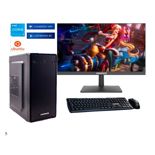 Computadora Vission Advance VM1460+Monitor 21 Core i5 Ram 8GB DDR4 500GB SSD
