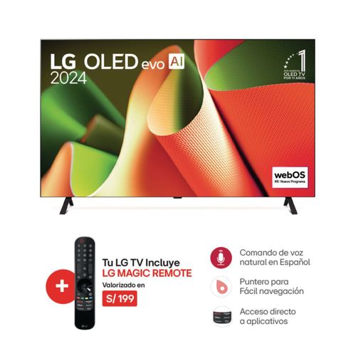 Televisor LG OLED55B4PSA.AWF 55" 4K OLED Smart Tv