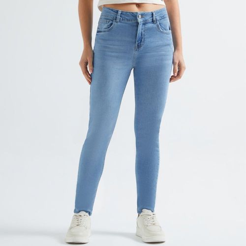 Jean Amc Mujer Basic Denim