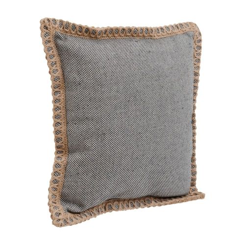 Cojín Decorativo de Terraza Jacquard Gris 40x40cm Hespéride