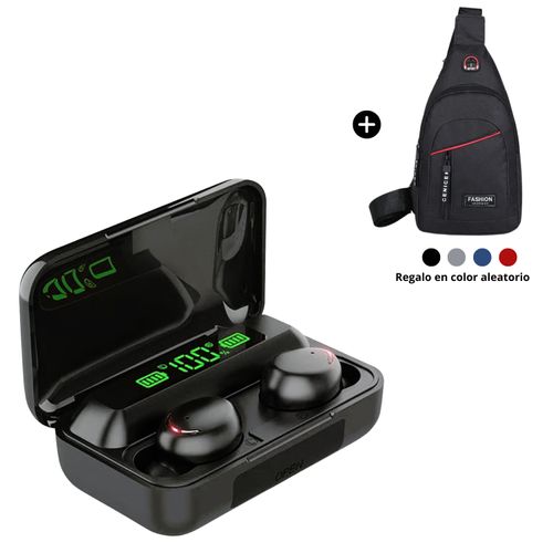 Audifonos Bluetooth Inalambricos F9 Tactil + Morral multiusos de regalo