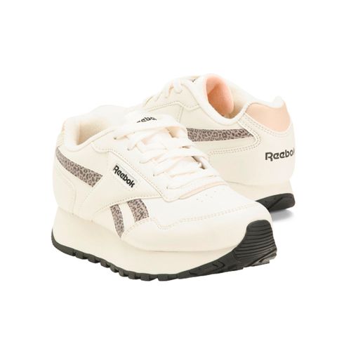 Zapatillas Reebok Original Harman Color Beige Y Manchas de Tigre Nezmun