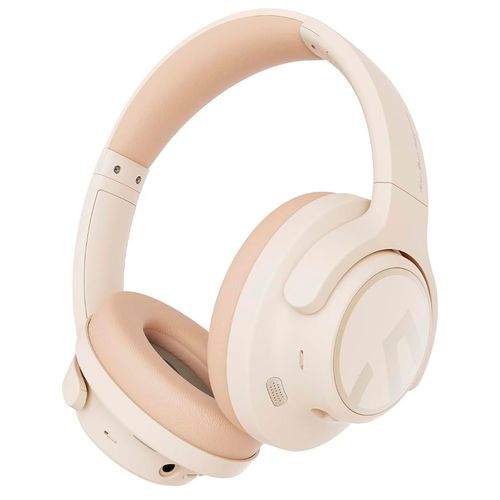 Audifonos SoundPeats Space Hybrid ANC Wireless Beige