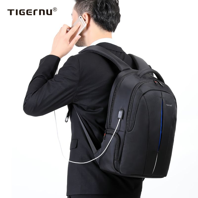 Mochila-Hombre-Tigernu-T-B3105A-Laptop-Antirrobo-Viaje-Negro