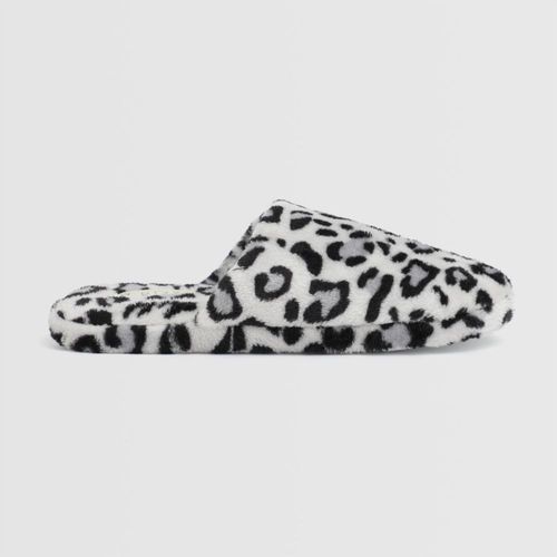 Pantuflas Zafin Para Mujer Animal Print