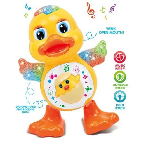 Juguete Interactivo Musical Pato con Luces