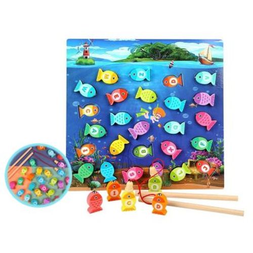 Juego Didáctico Pesca Milagrosa ABC