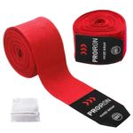 Vendas-Semi-Elasticas-para-Entrenamiento-de-Boxeo-Muay-Thai-y-MMA-PROIRON---Rojo