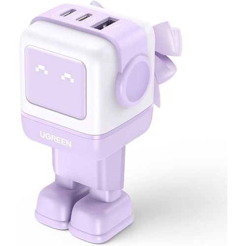 Adaptador de Pared Ugreen Carga Rapida Nexode 65W - Morado