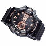 Reloj-Casio-G-Shock-GA400GB-1A4-Digital-Analogico-Luz-Led-Acuatico-Resina-Negro-Oro-Rosado