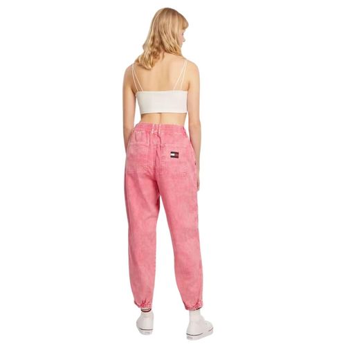 Jean Mom Jogger Tommy Hilfiger Stretch - Rosado Talla 30