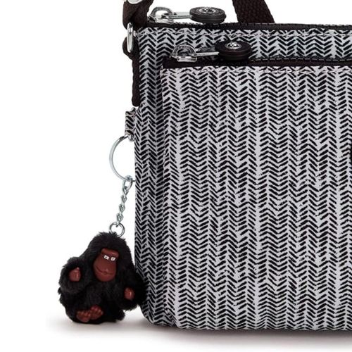 Cartera Mikaela Kipling Simply Chevron