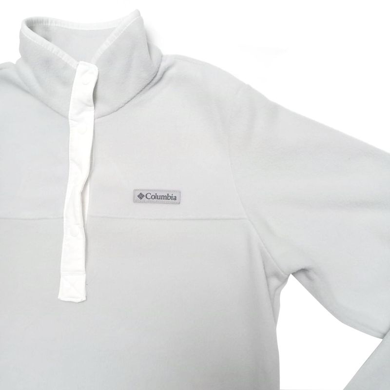 Chompa Polar Columbia Foster Creek Pullover Mujer Gris Talla M Shopstar
