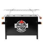 Caja-China-Meat-Master-Black-Chica---Parrilla-de-Varillas-Inoxidable