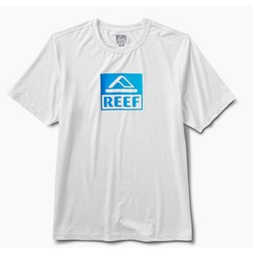 Licra o Polo De Surf Reef RashGuard para Hombre - Blanco Talla M
