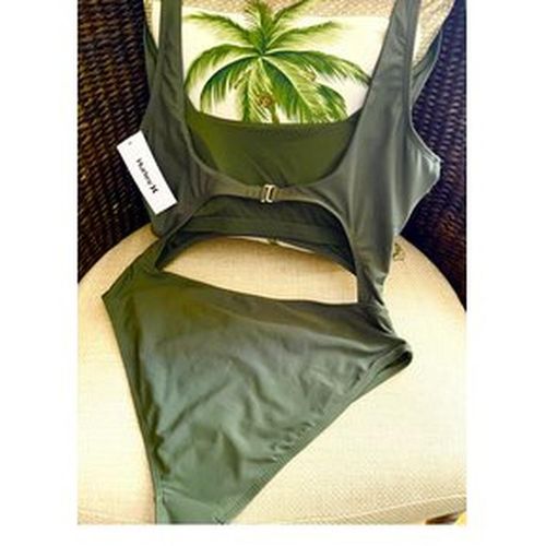 Ropa De Baño MonoKini Hurley Una Pieza Mujer Verde - Talla S