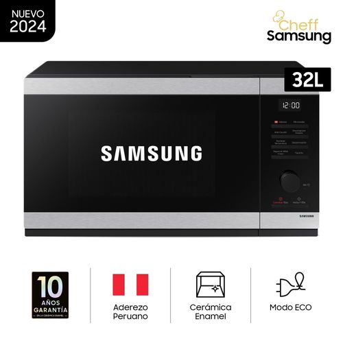 Microondas Samsung 32LT Acero Inoxidable MS32DG4504ATPE