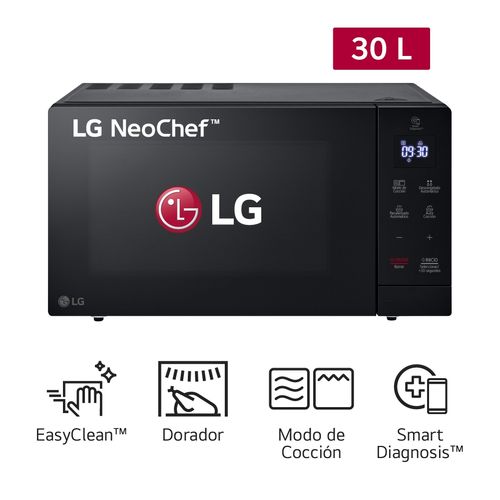 Horno Microondas LG EasyClean 30LT MH7032JAS