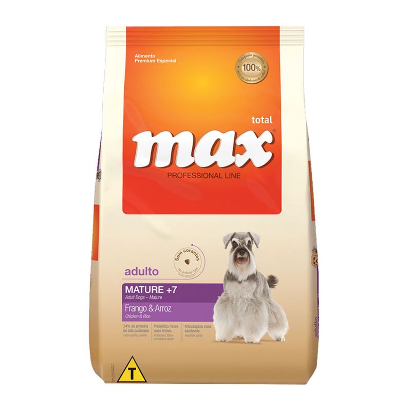 Alimento-Max-Mature-Perros--7-años-Pollo-y-Arroz-15Kg