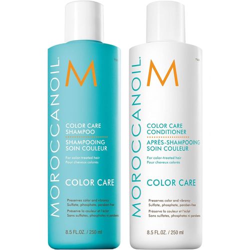 Shampoo Cabello Teñido 250ml + Acondicionador Moroccanoil Color Care