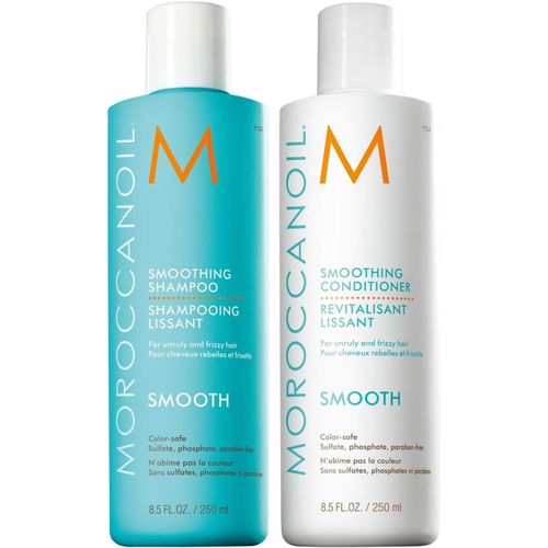 Shampoo Suavizante 250ml + Acondicionador Moroccanoil Smooth