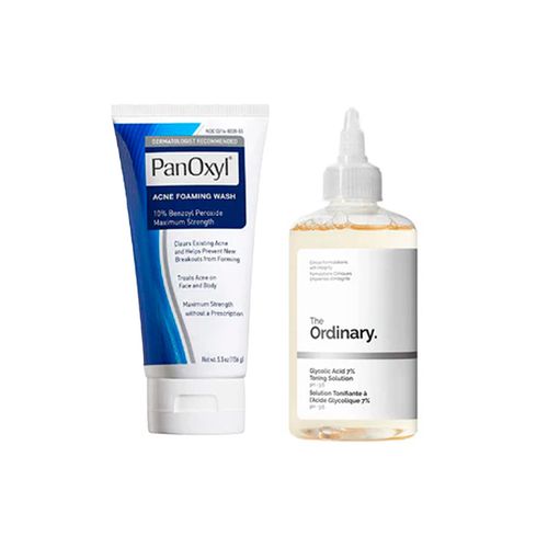 Foaming Acne Wash Maximum Strength 10%156Gr + Glycolic Acid 7% 240ml