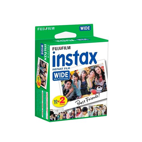 Pack de Pelicula Fujifilm Instax Wide x20