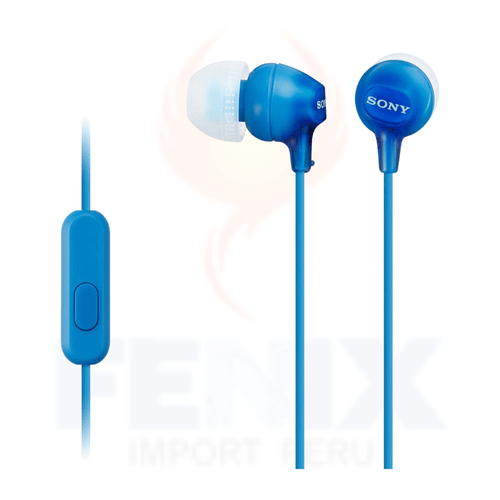 Audifonos Sony In Ear Con Micrófono Manos Libres Mdr-ex15ap AZUL MARINO