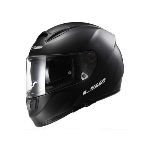 CASCO DE MOTO PARA ADULTO UNISEX LS2 SINGLE MONO FF352 TALLA XL NEGRO BRILLOSO