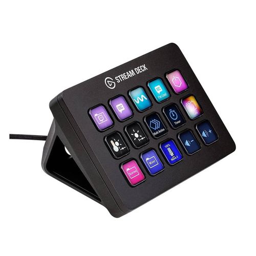 Elgato - Teclado Stream Deck MK.2 con 15 Teclas LCD Black