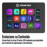 Elgato---Teclado-Stream-Deck-MK2-con-15-Teclas-LCD-Black