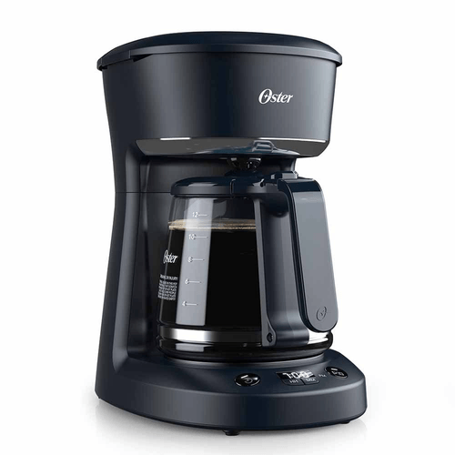 Cafetera Oster 12 tazas con Auto apagado BVSTDCP12B + FREIDORA 1200W BOSSKO